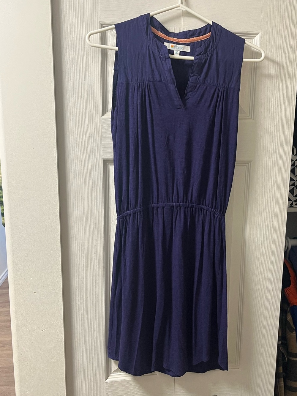 Matix Sleeveless Deep Purple Mini Dress